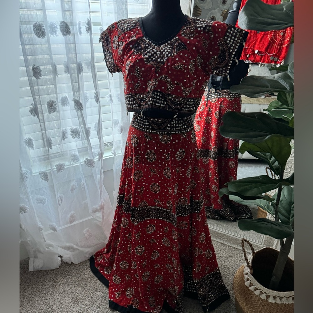 3 piece navratri lengha
